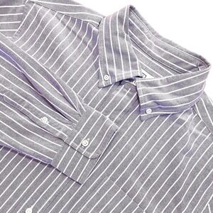 AYR The Everyday Button Down Shirt Mens L Whit 100% Portuguese Oxford Cotton